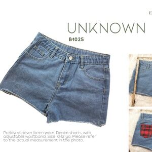 New Kids Denim Shorts (B2025)